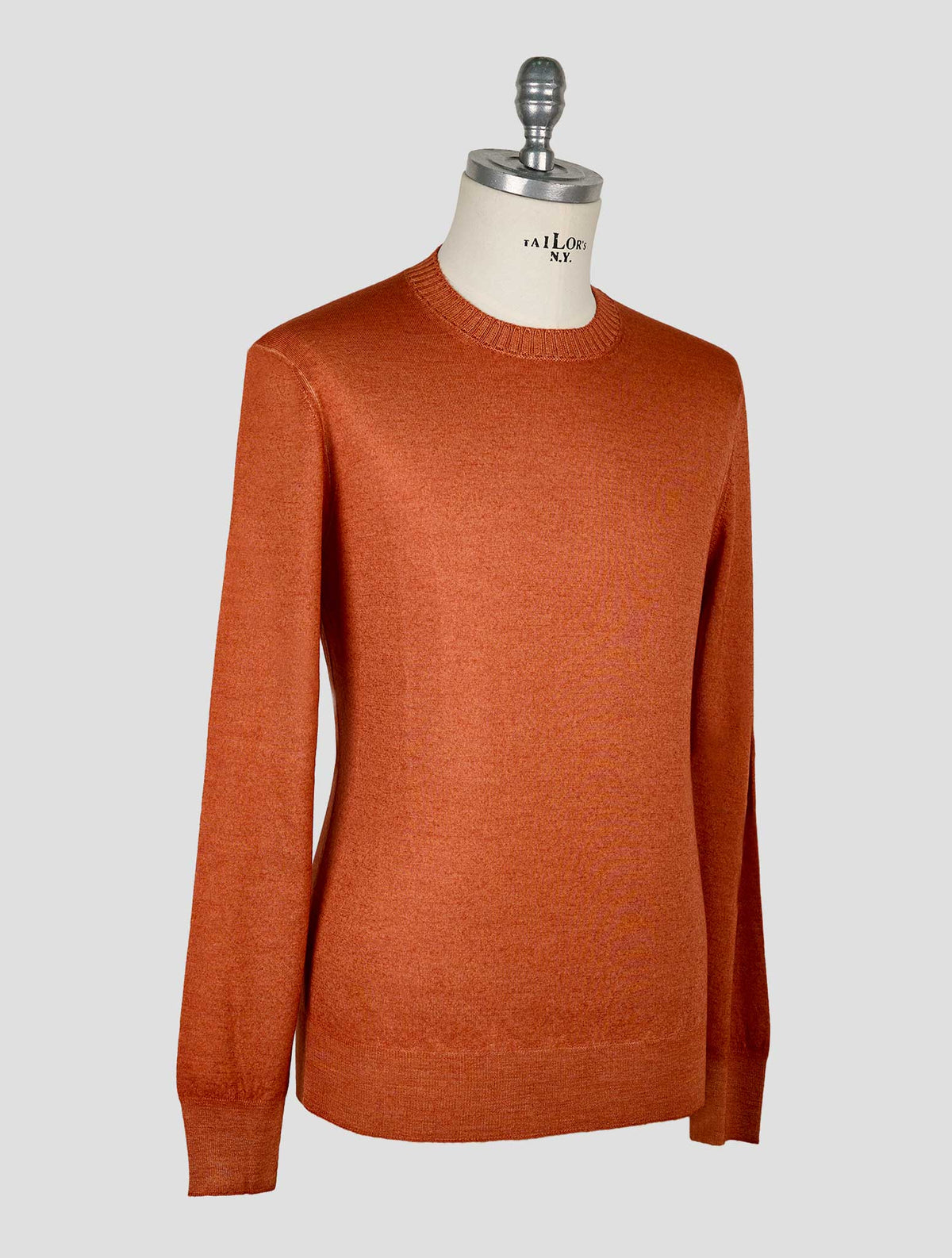 Gran Sasso Rust Virgin Wool Sweater Crewneck 2