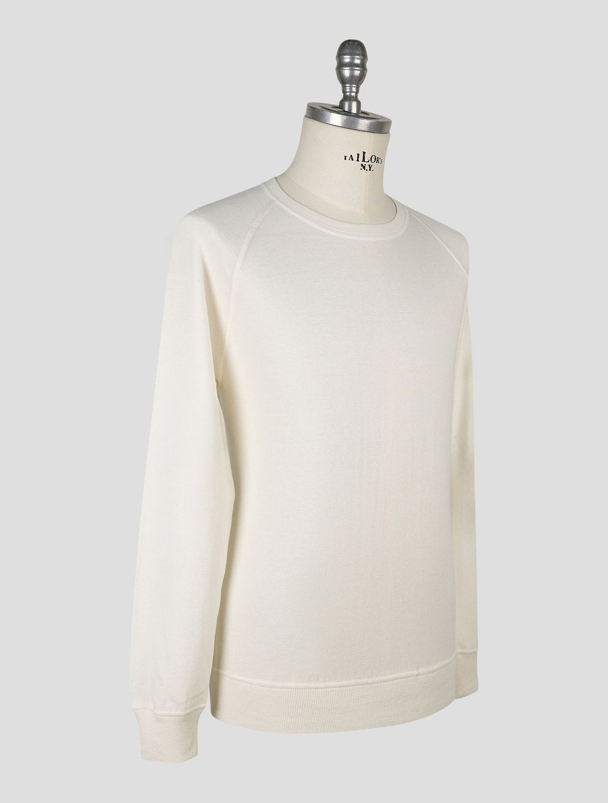 Gran Sasso Orange Cotton Cashmere Sweater Crewneck 2