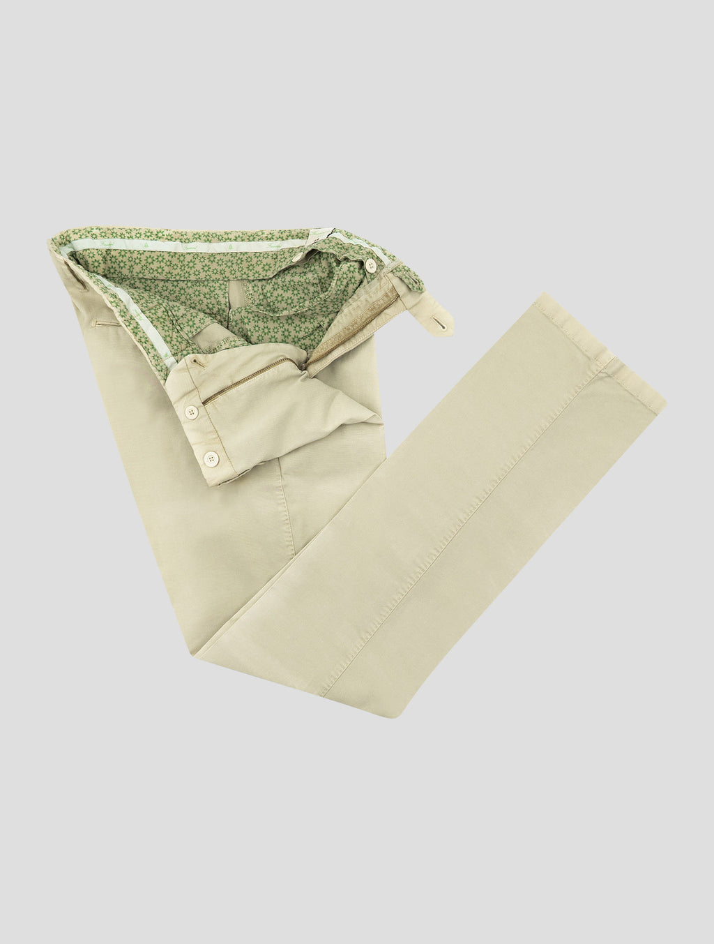Finamore 1925 Beige Cotton Ea Pants
