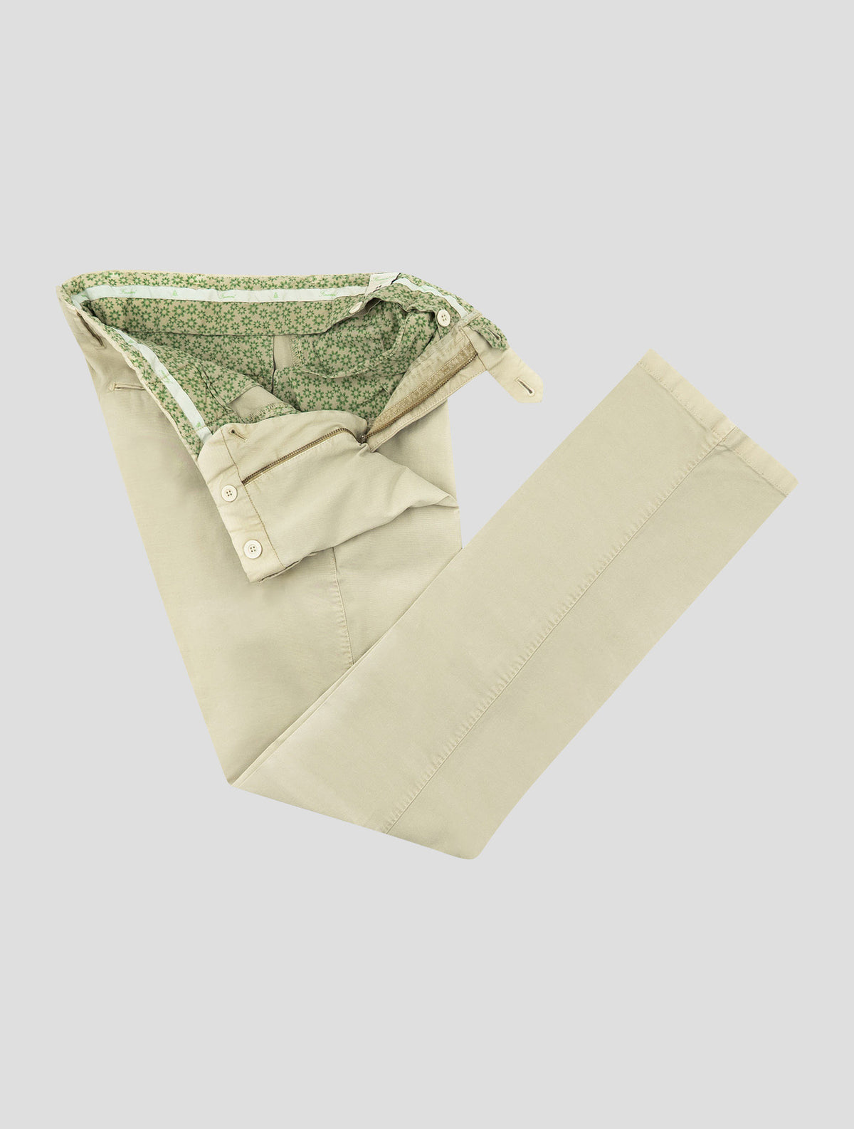 Finamore 1925 Beige Cotton Ea Pants