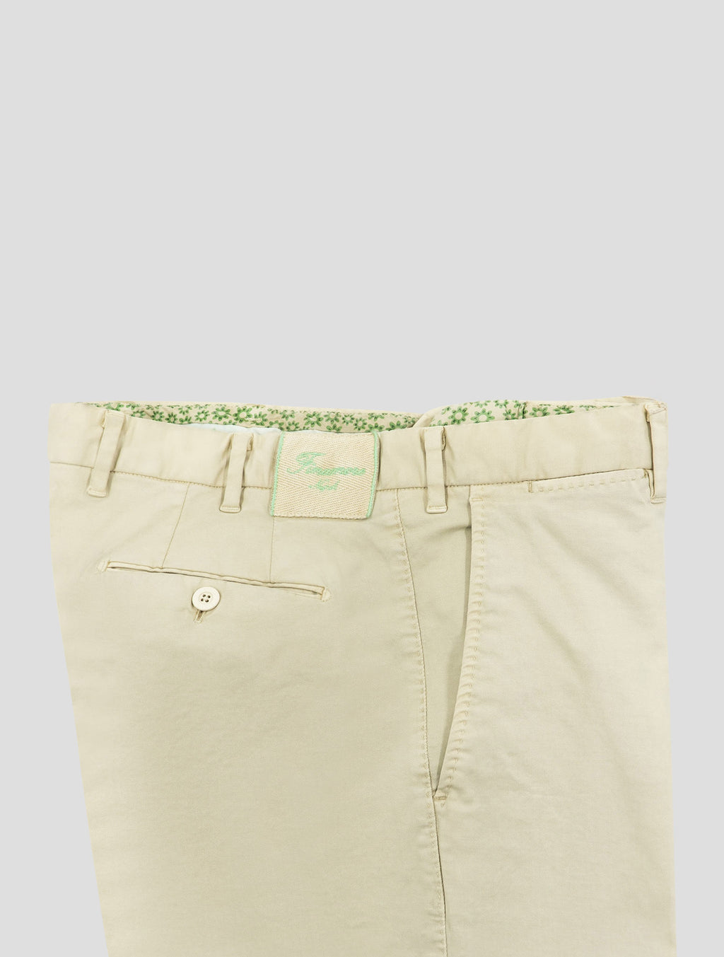 Finamore 1925 Beige Cotton Ea Pants