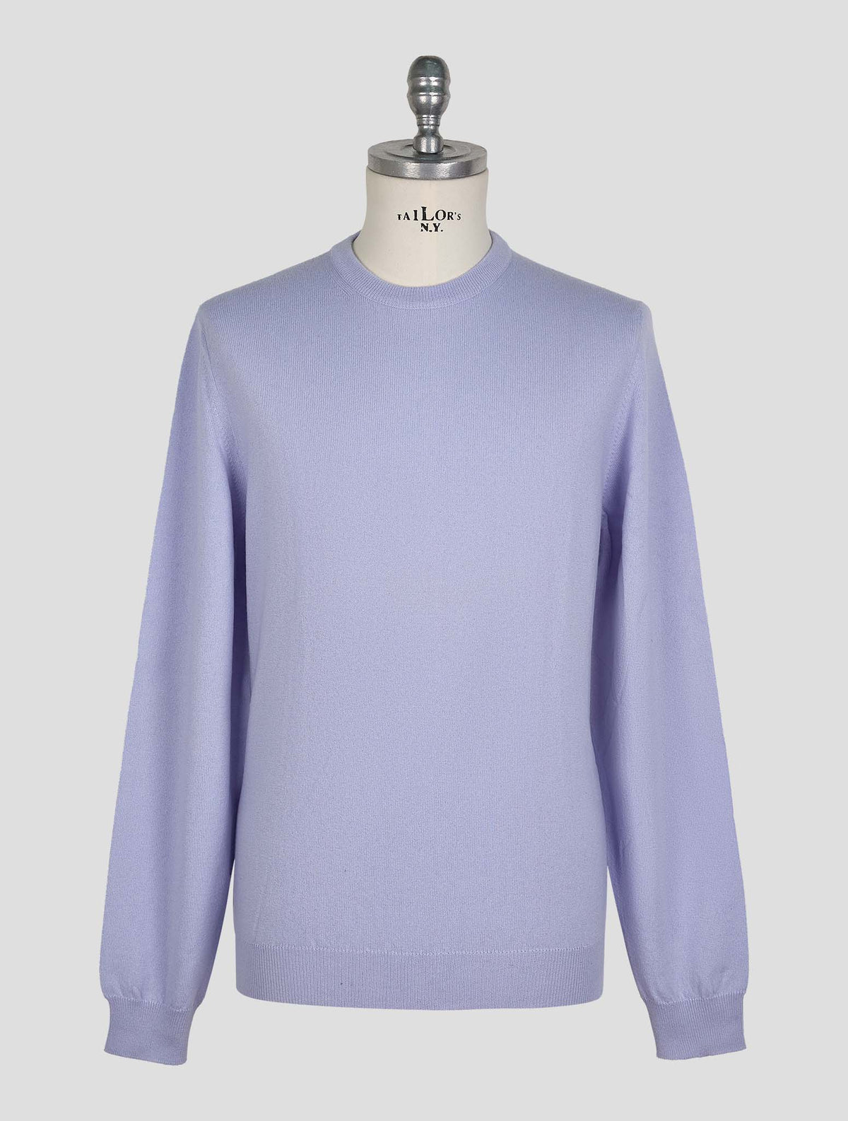 Finamore 1925 Light Blue Cashmere Sweater Crewneck