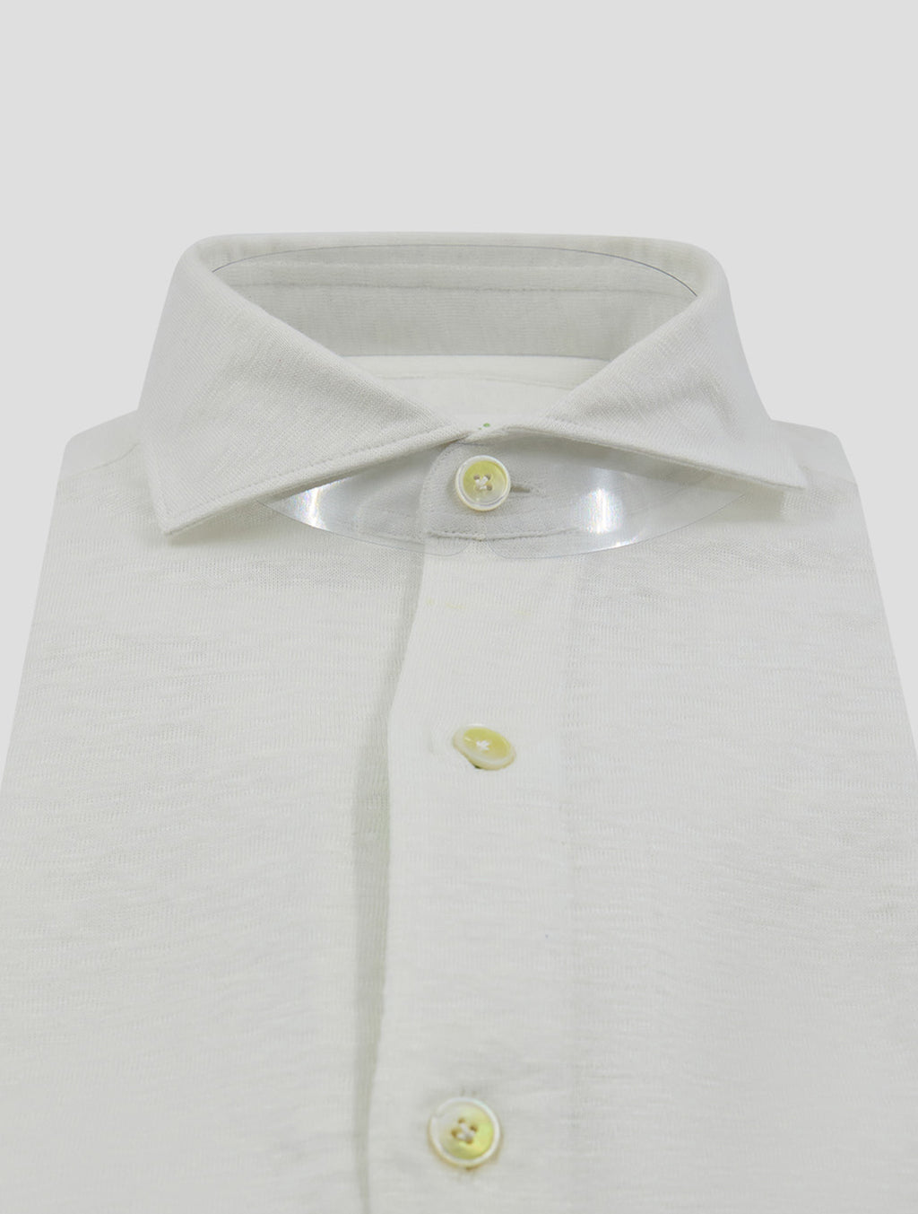 Finamore 1925 White Linen Shirt TORONTO