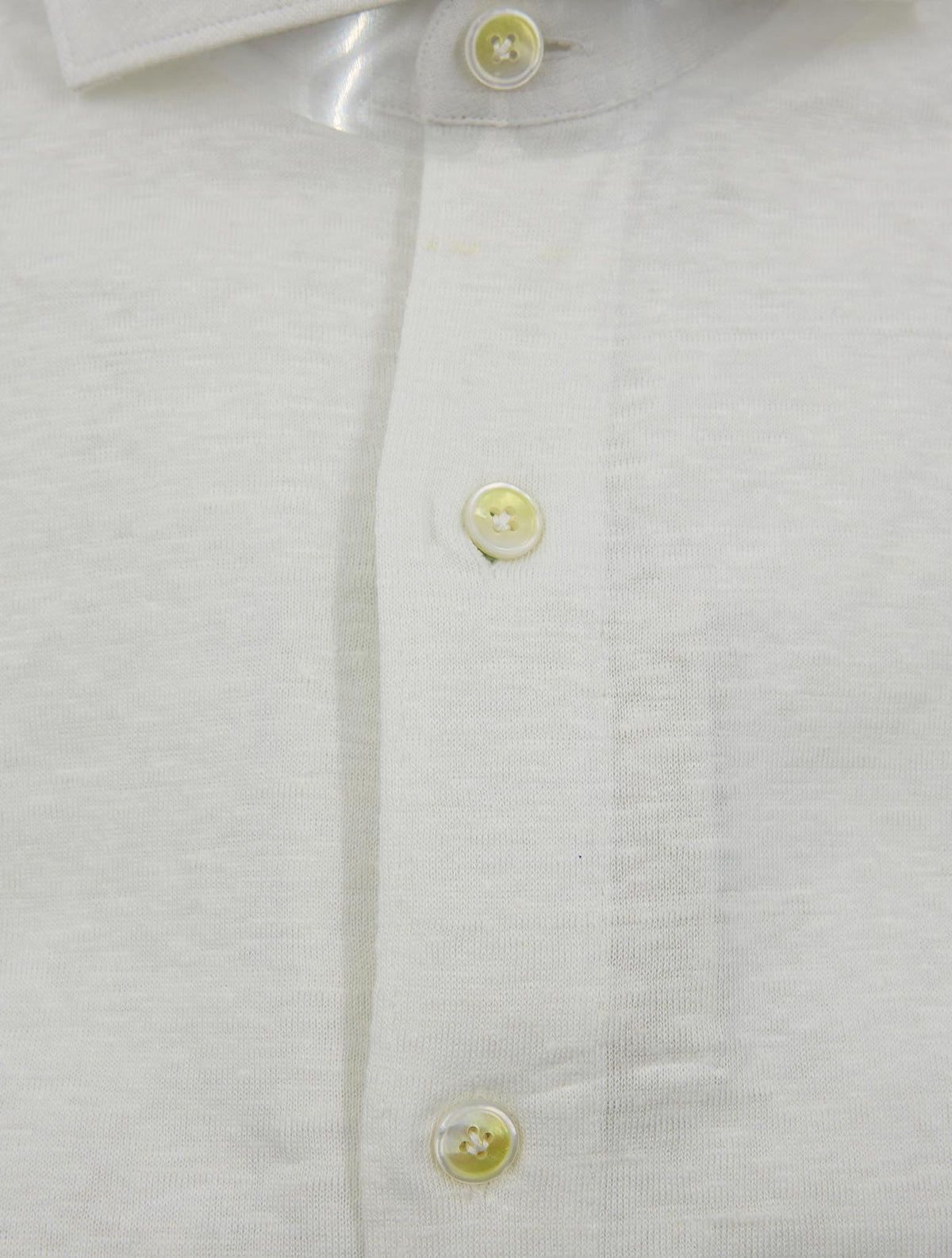 Finamore 1925 White Linen Shirt TORONTO