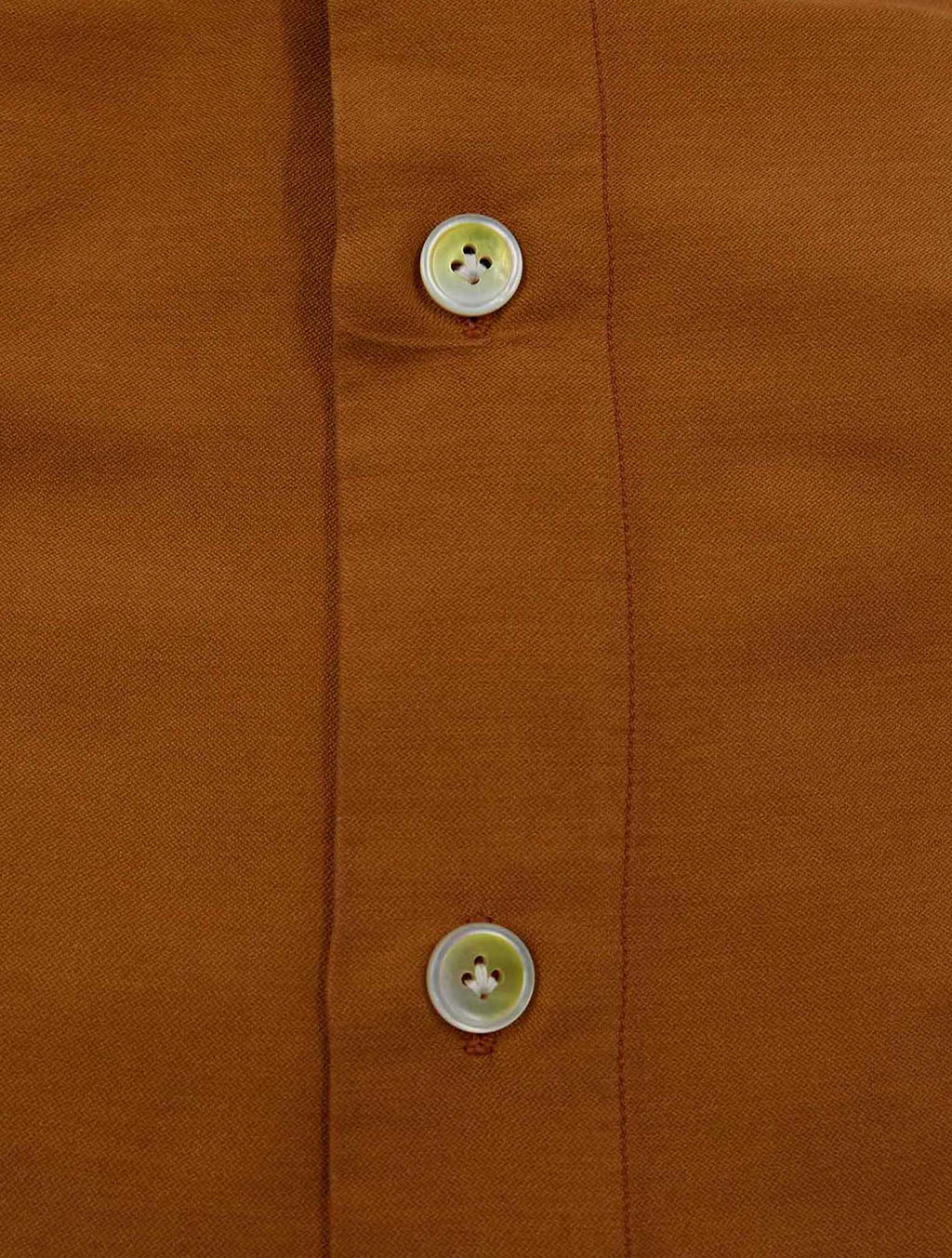 Finamore 1925 Pumpkin Cotton Silk Shirt NAPOLI