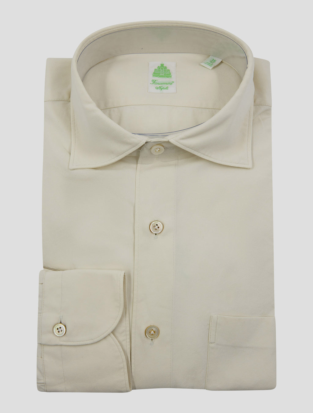 Finamore 1925 Pearl Cotton Shirt TOKYO