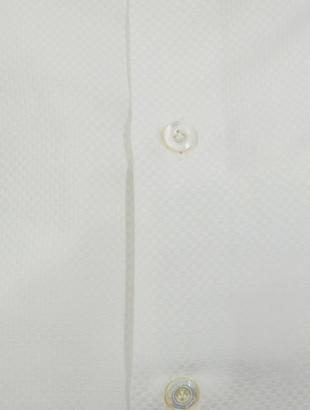 Finamore 1925 White Cotton Shirt Napoli