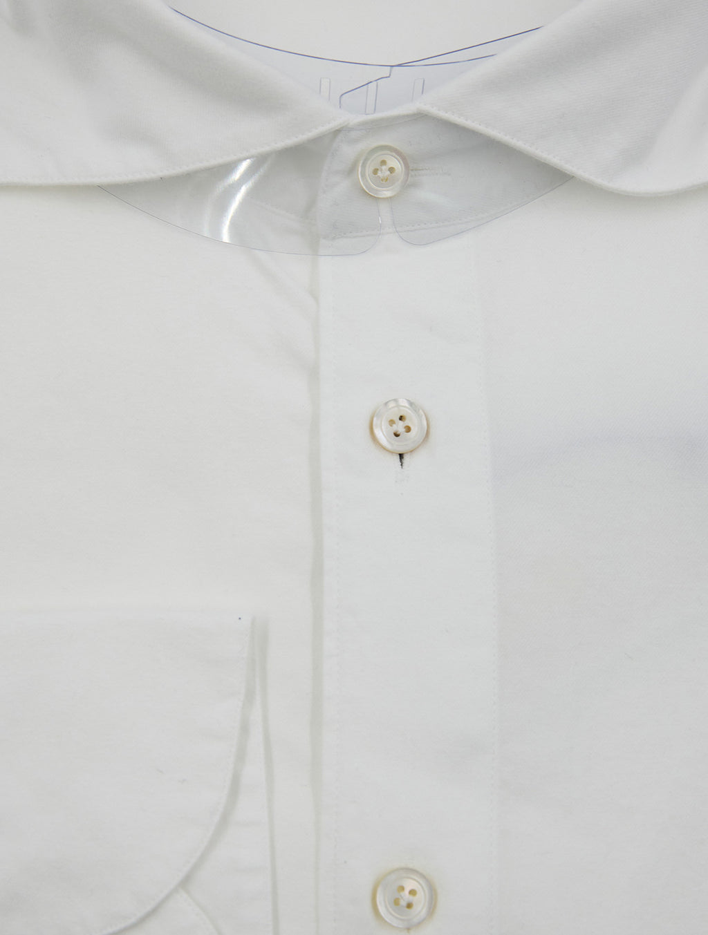 Finamore 1925 White Cotton Shirt Verona