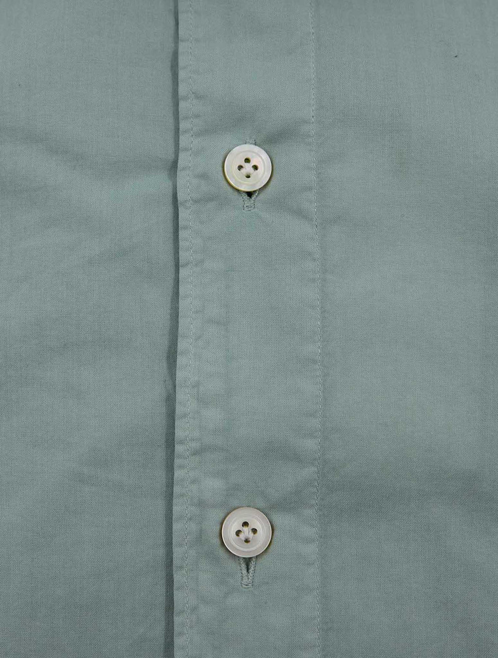 Finamore 1925 Green Cotton Shirt Tokyo