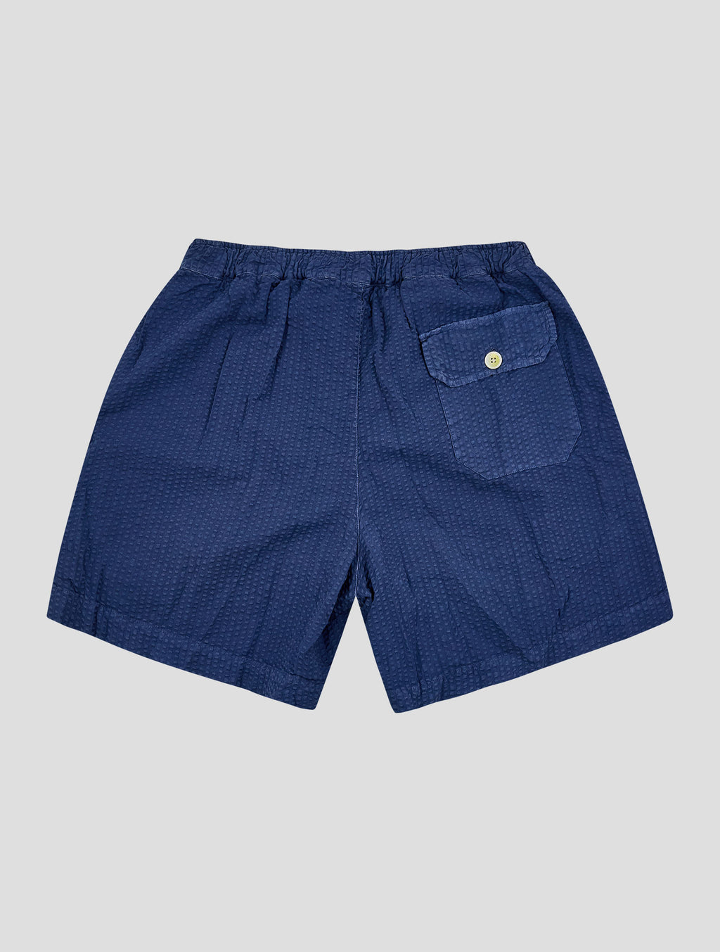 Finamore 1925 Blue Cotton Swim Trunk