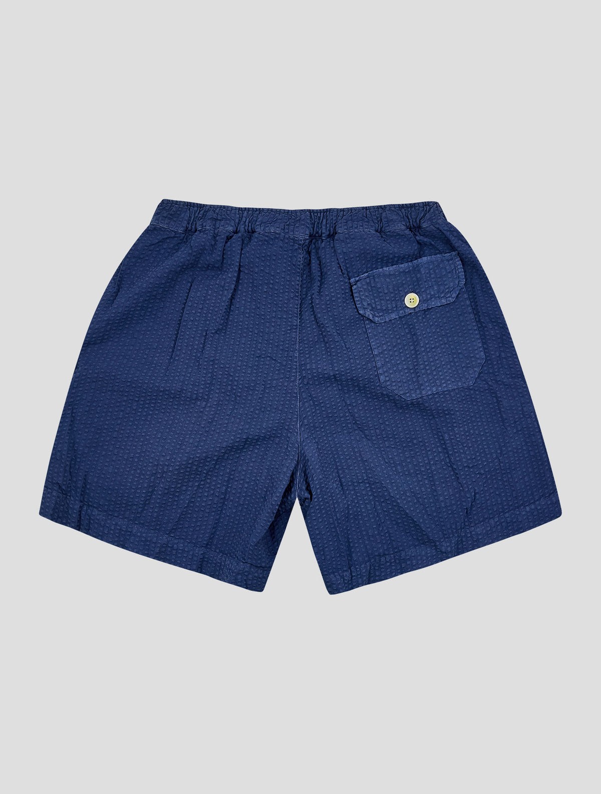 Finamore 1925 Blue Cotton Swim Trunk