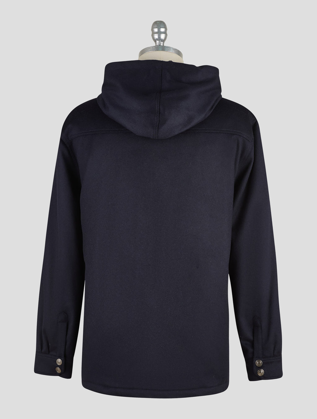 Sartorio Napoli Dark Blue Cashemere Coat