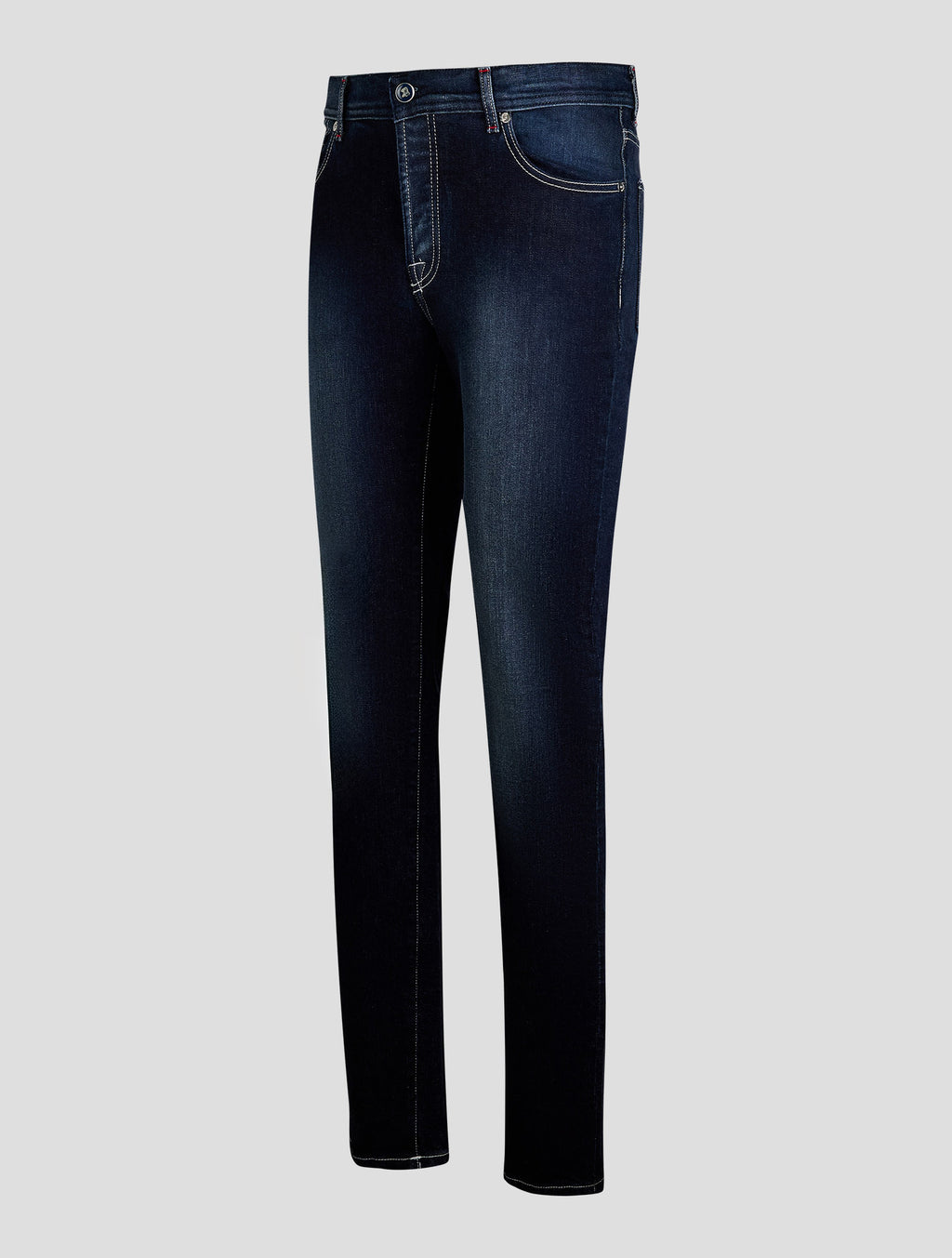 Marco Pescarolo Dark Blue Cotton Ea Jeans