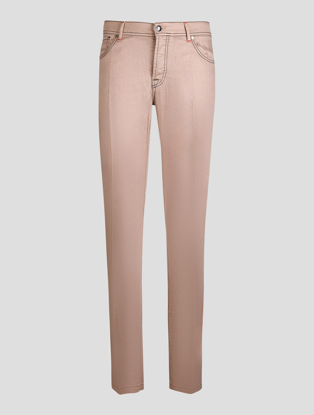 Marco Pescarolo Pink Linen Lyocell Ea Jeans