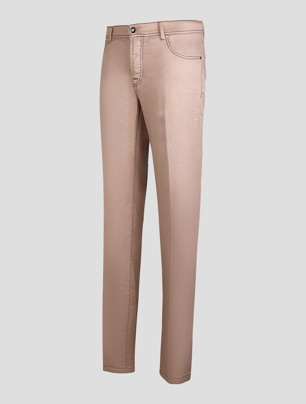 Marco Pescarolo Pink Linen Lyocell Ea Jeans
