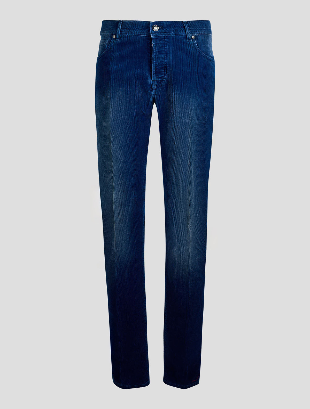 Marco Pescarolo Blue Cotton Ea Velvet Jeans