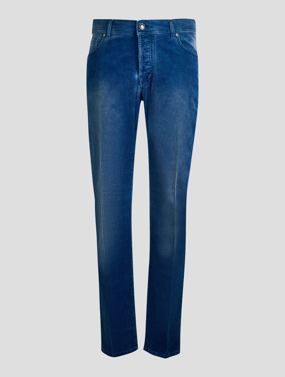 Marco Pescarolo Blue Cotton Ea Velvet Jeans