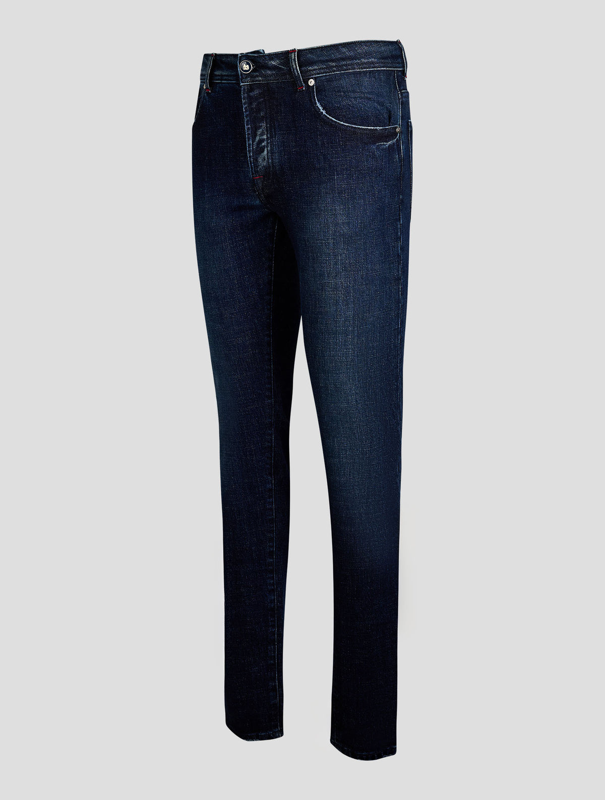Marco Pescarolo Dark Blue Cotton Ea Jeans