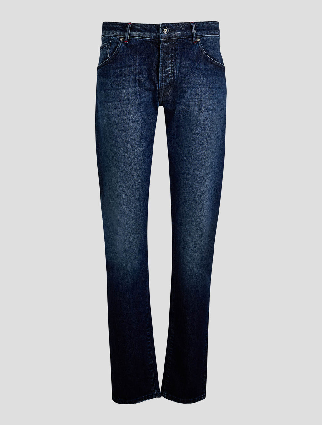 Marco Pescarolo Dark Blue Cotton Ea Jeans