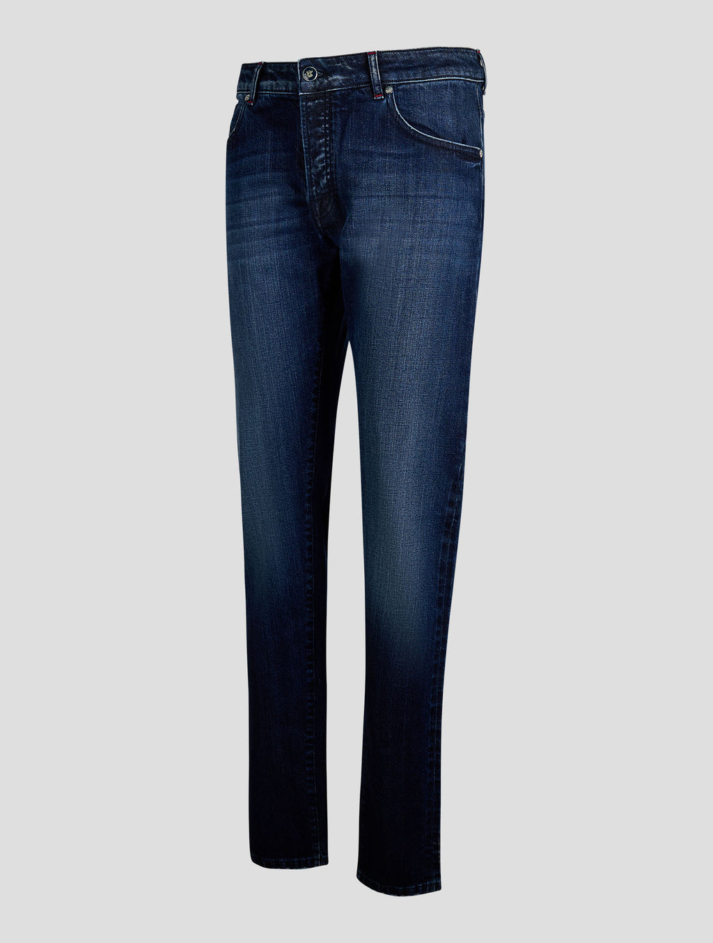 Marco Pescarolo Dark Blue Cotton Ea Jeans