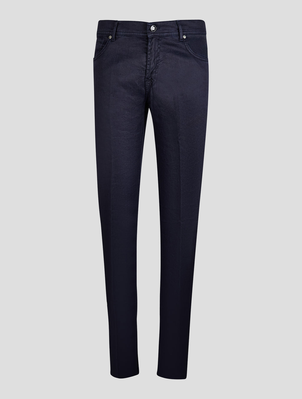 Marco Pescarolo Dark Blue Linen Lyocell Ea Jeans