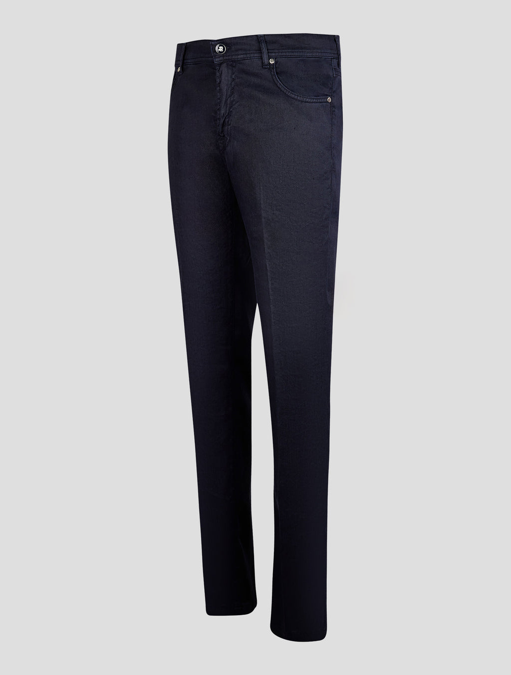 Marco Pescarolo Dark Blue Linen Lyocell Ea Jeans