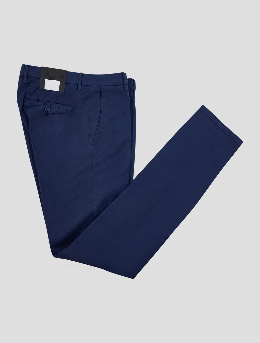 Marco Pescarolo Blue Cotton Silk Ea Pants