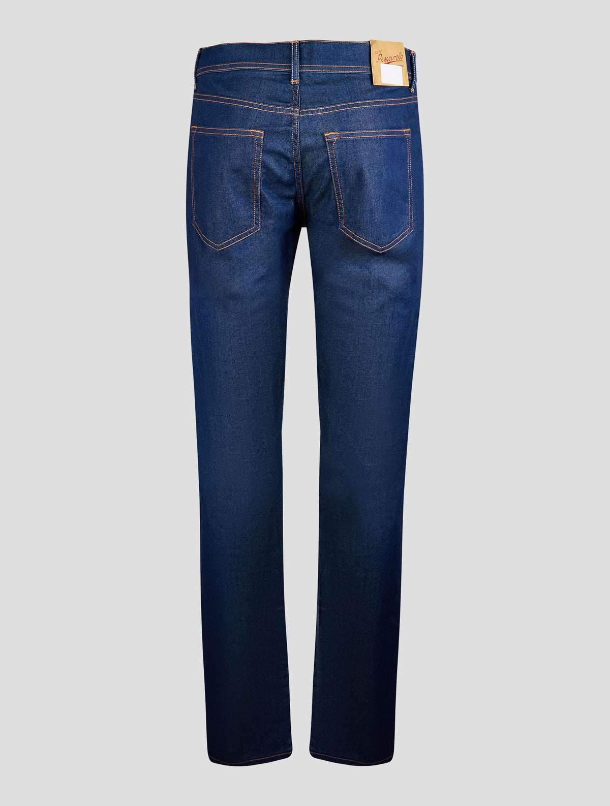Marco Pescarolo Blue Cotton Lycra Silk Jeans