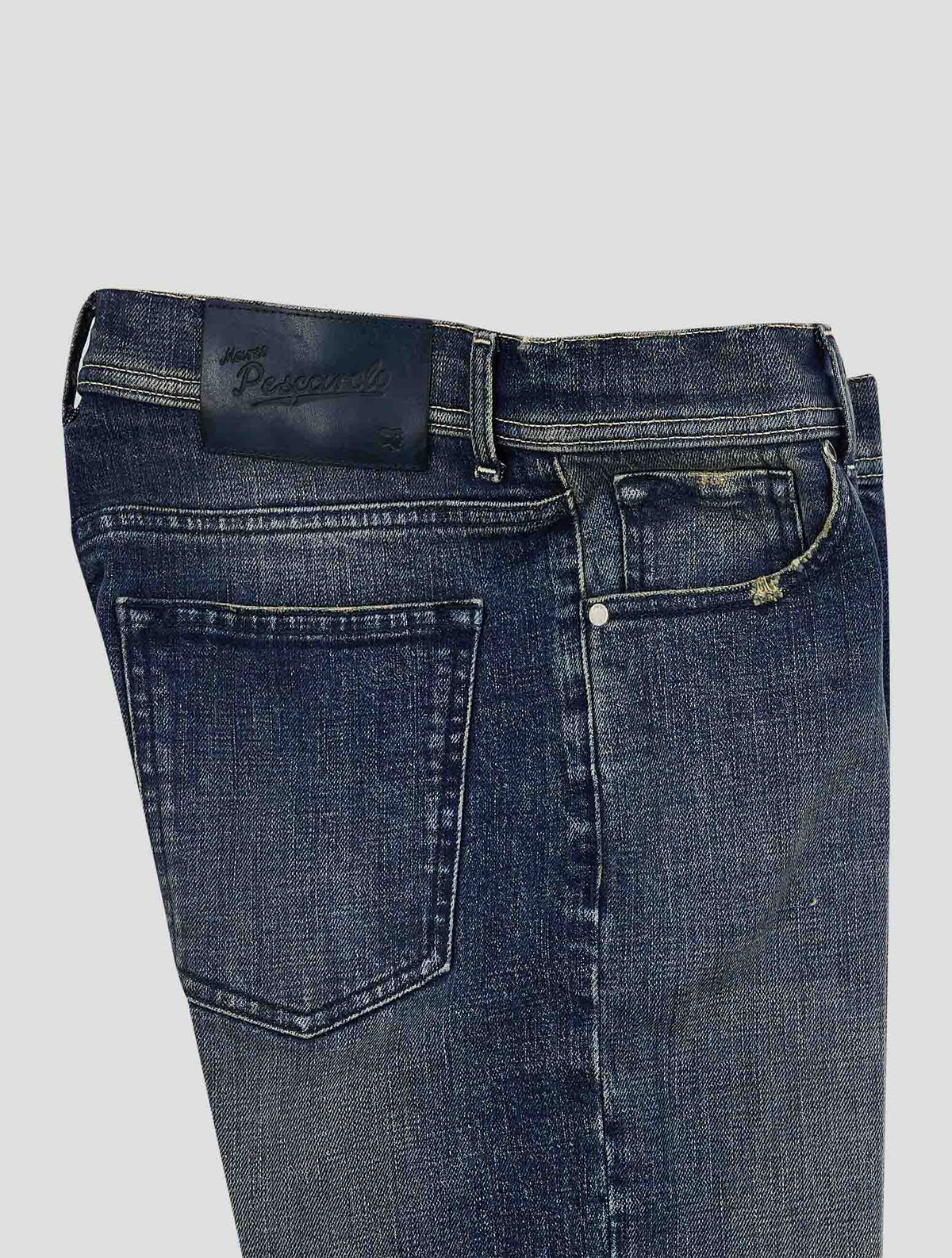 Marco Pescarolo Blue Cotton Ea Jeans