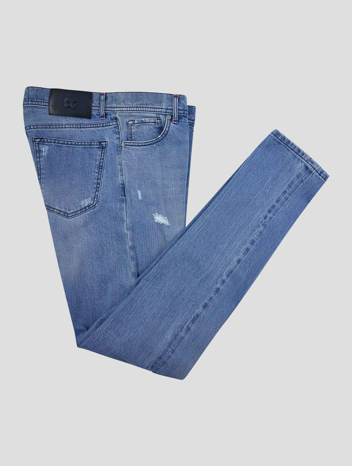 Marco Pescarolo Blue Cotton Ea Jeans