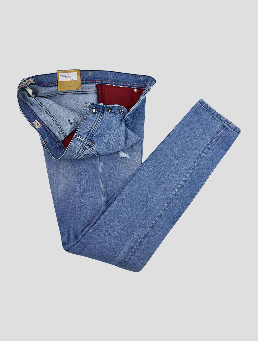 Marco Pescarolo Blue Cotton Ea Jeans