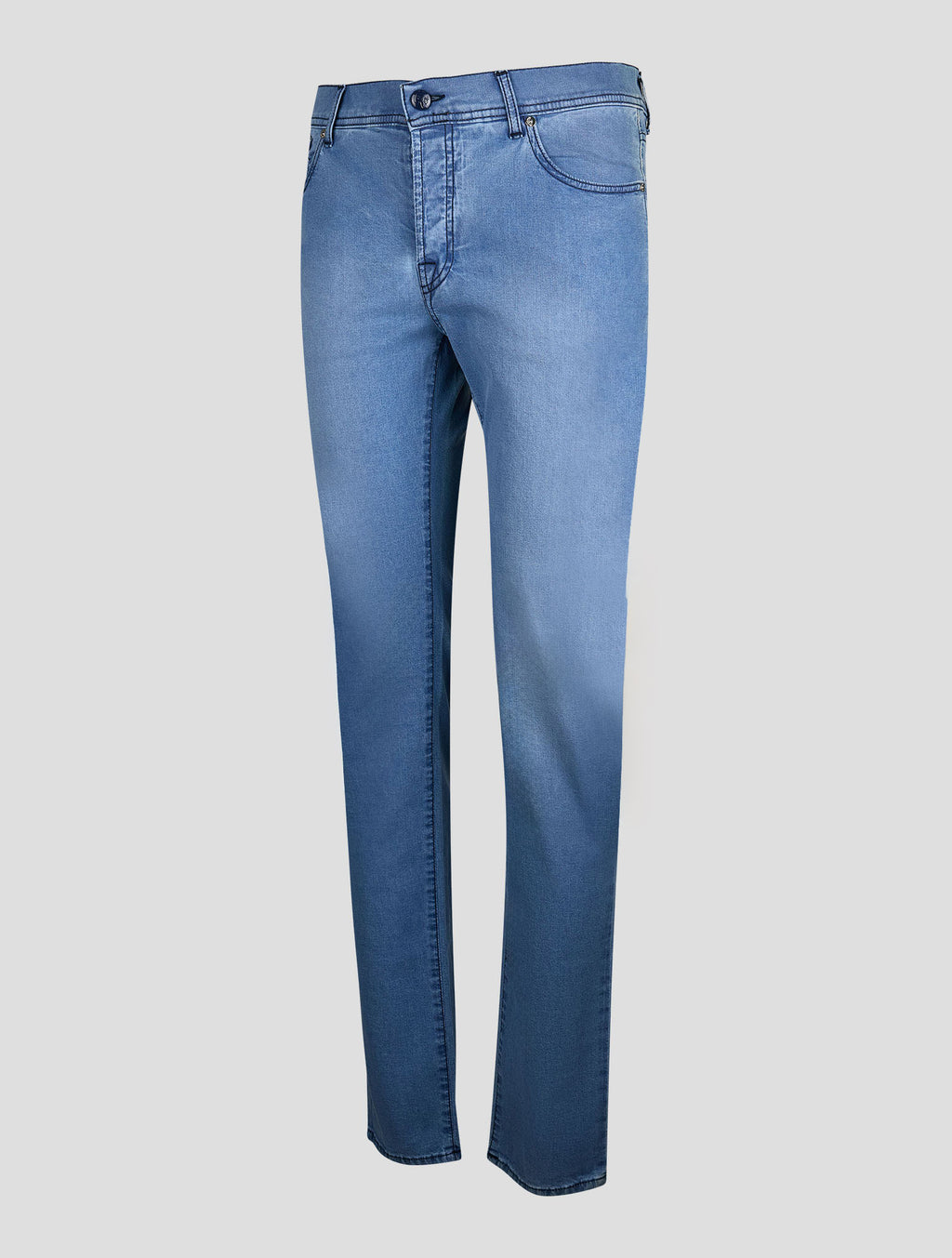 Marco Pescarolo Light Blue Cotton Ea Jeans