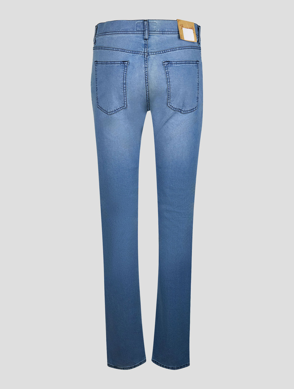 Marco Pescarolo Light Blue Cotton Ea Jeans