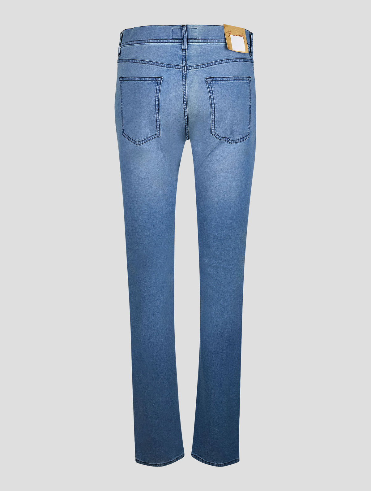 Marco Pescarolo Light Blue Cotton Ea Jeans