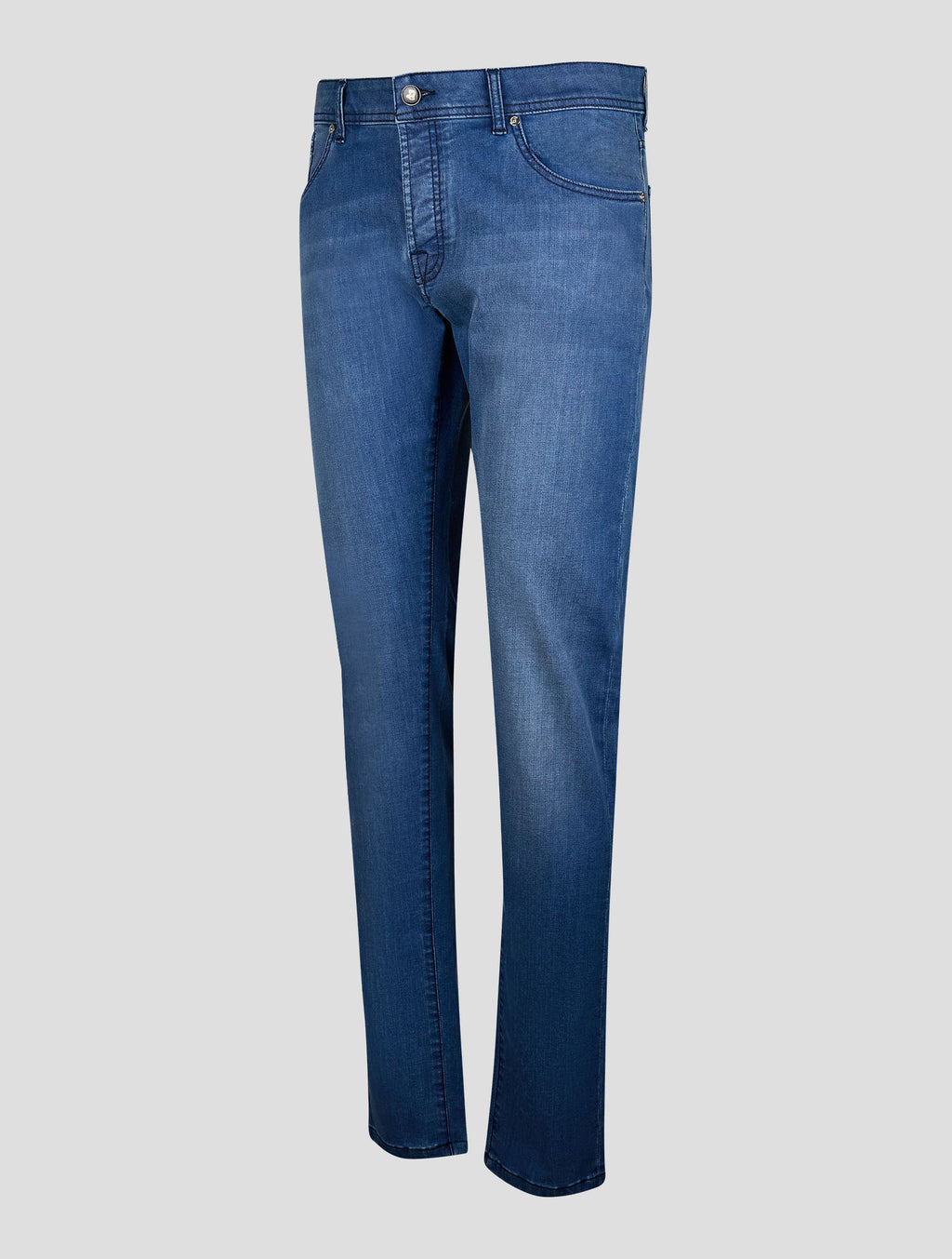 Marco Pescarolo Light Blue Cotton Ea Jeans