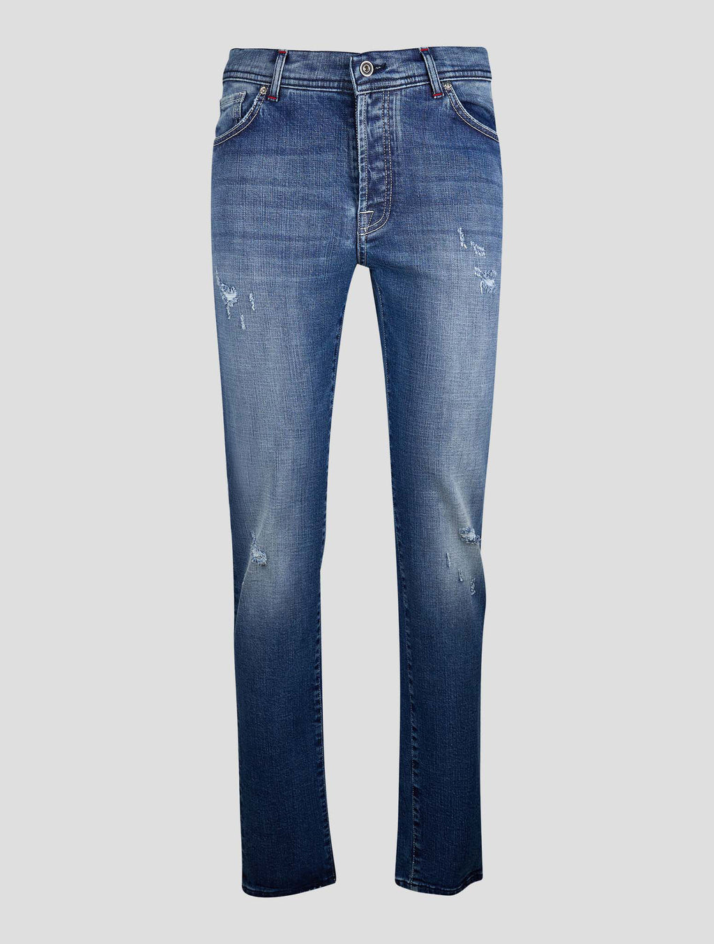 Marco Pescarolo Blue Cotton Ea Jeans