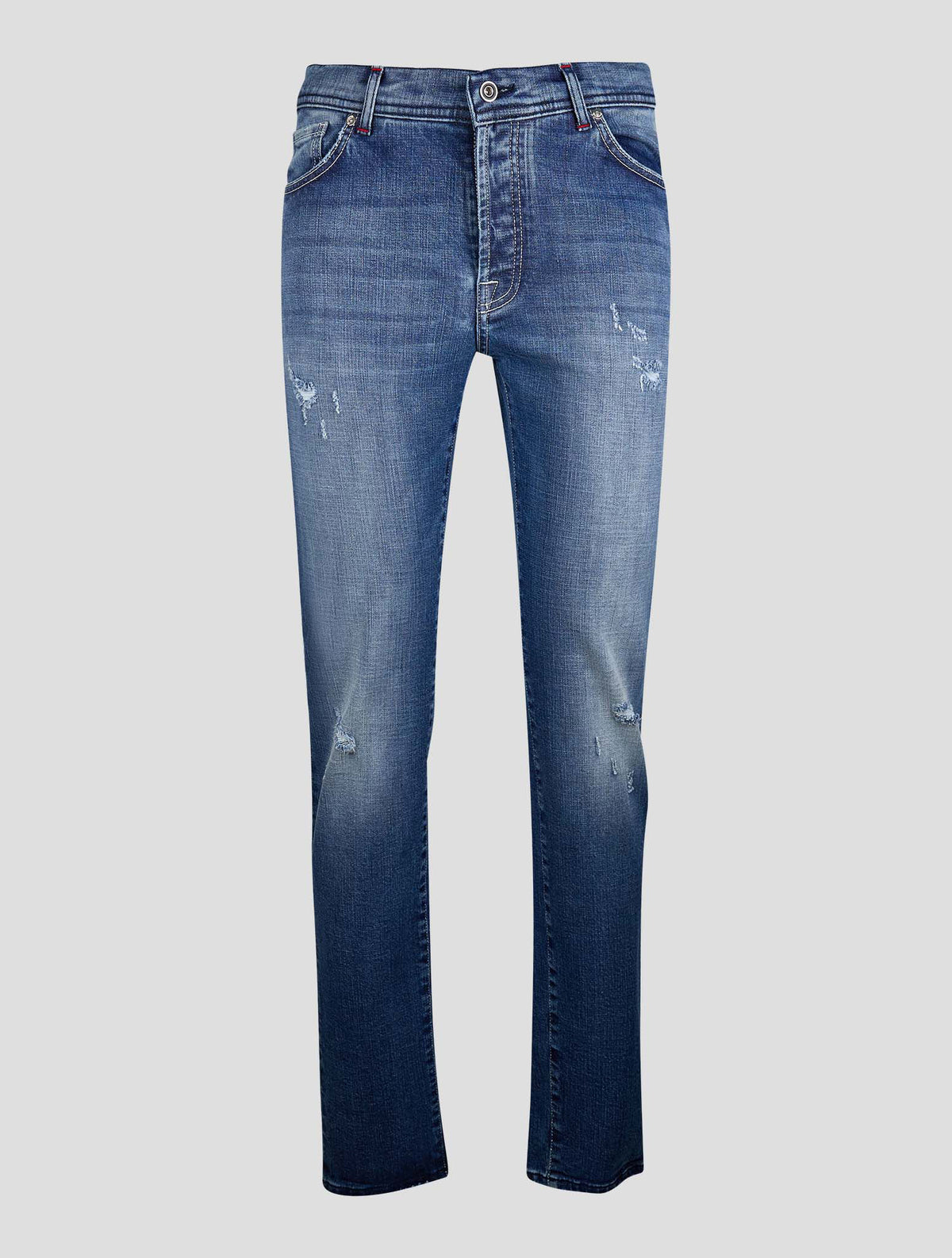 Marco Pescarolo Blue Cotton Ea Jeans