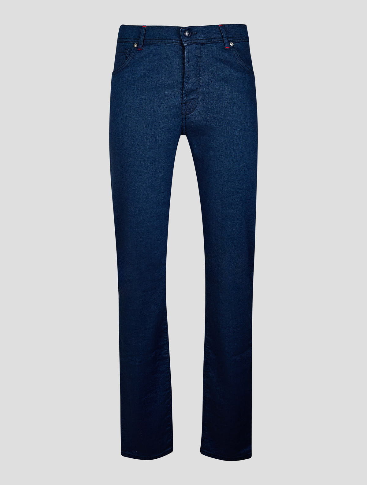 Marco Pescarolo Dark Blue Linen Cotton Ea Jeans