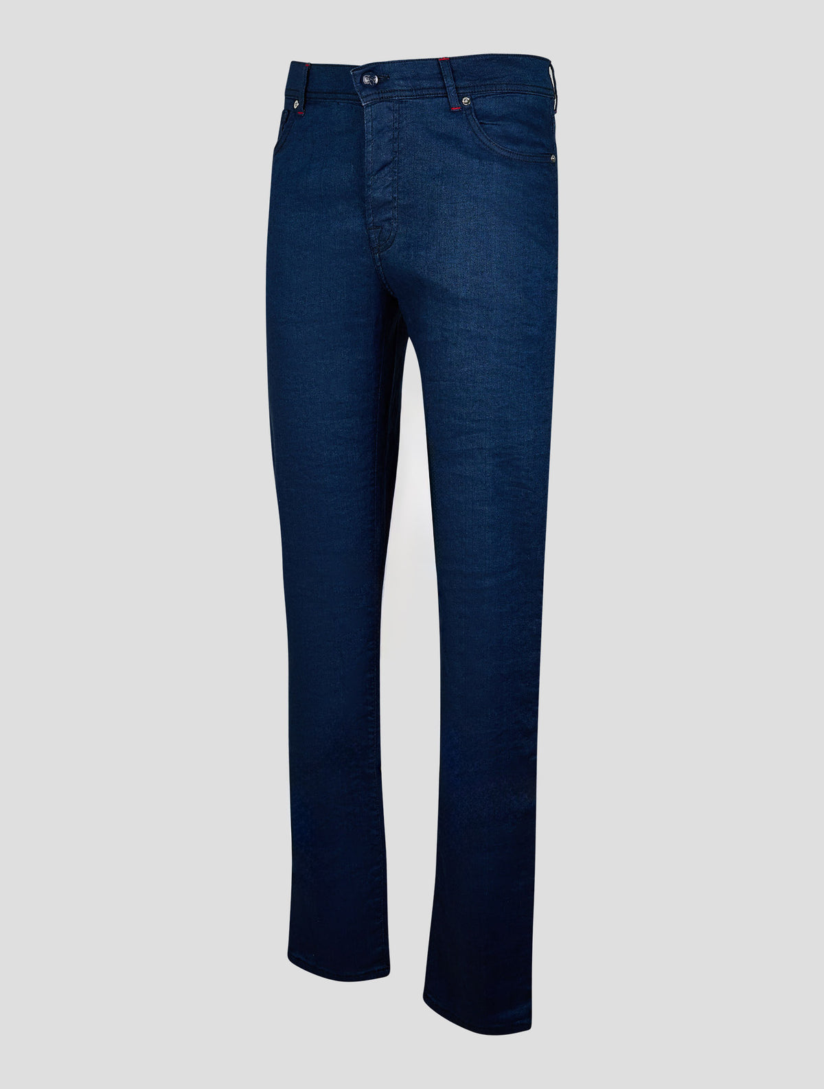 Marco Pescarolo Dark Blue Linen Cotton Ea Jeans