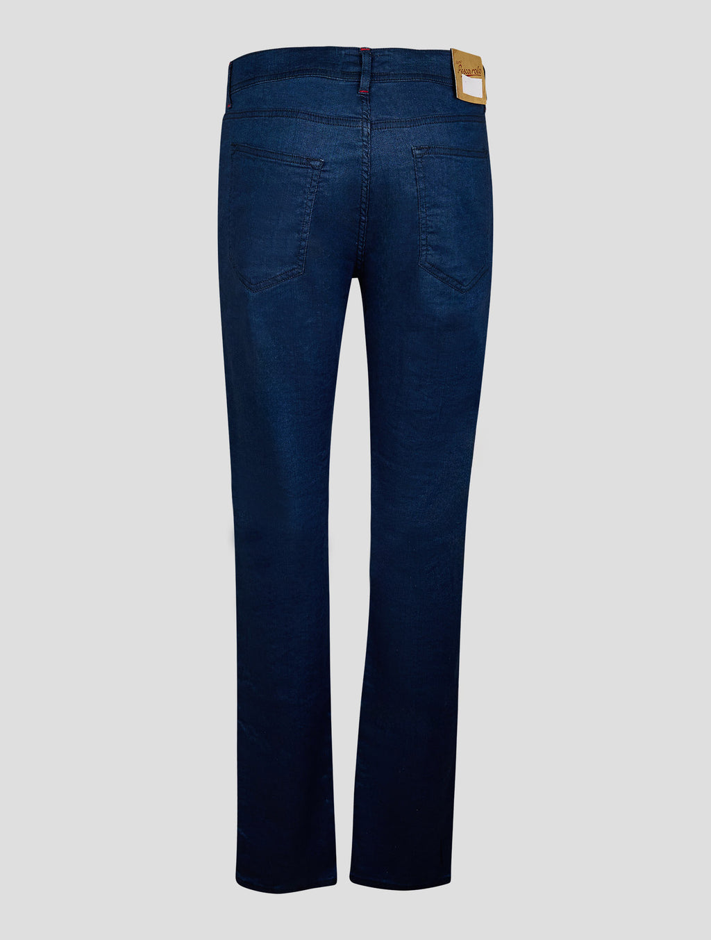 Marco Pescarolo Dark Blue Linen Cotton Ea Jeans