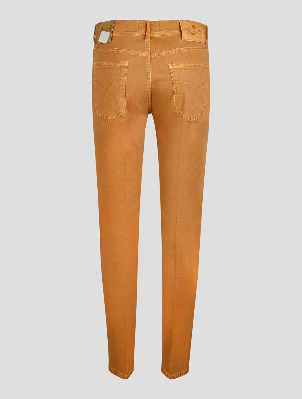 Marco Pescarolo Orange Lyocell Cotton Ea Jeans