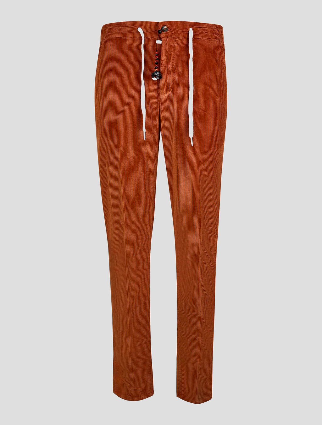 Marco Pescarolo Rust Cotton Ea Velvet Pants