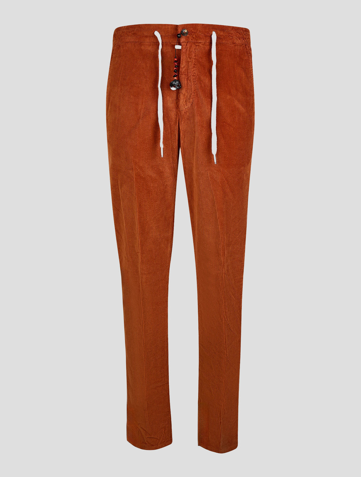 Marco Pescarolo Rust Cotton Ea Velvet Pants