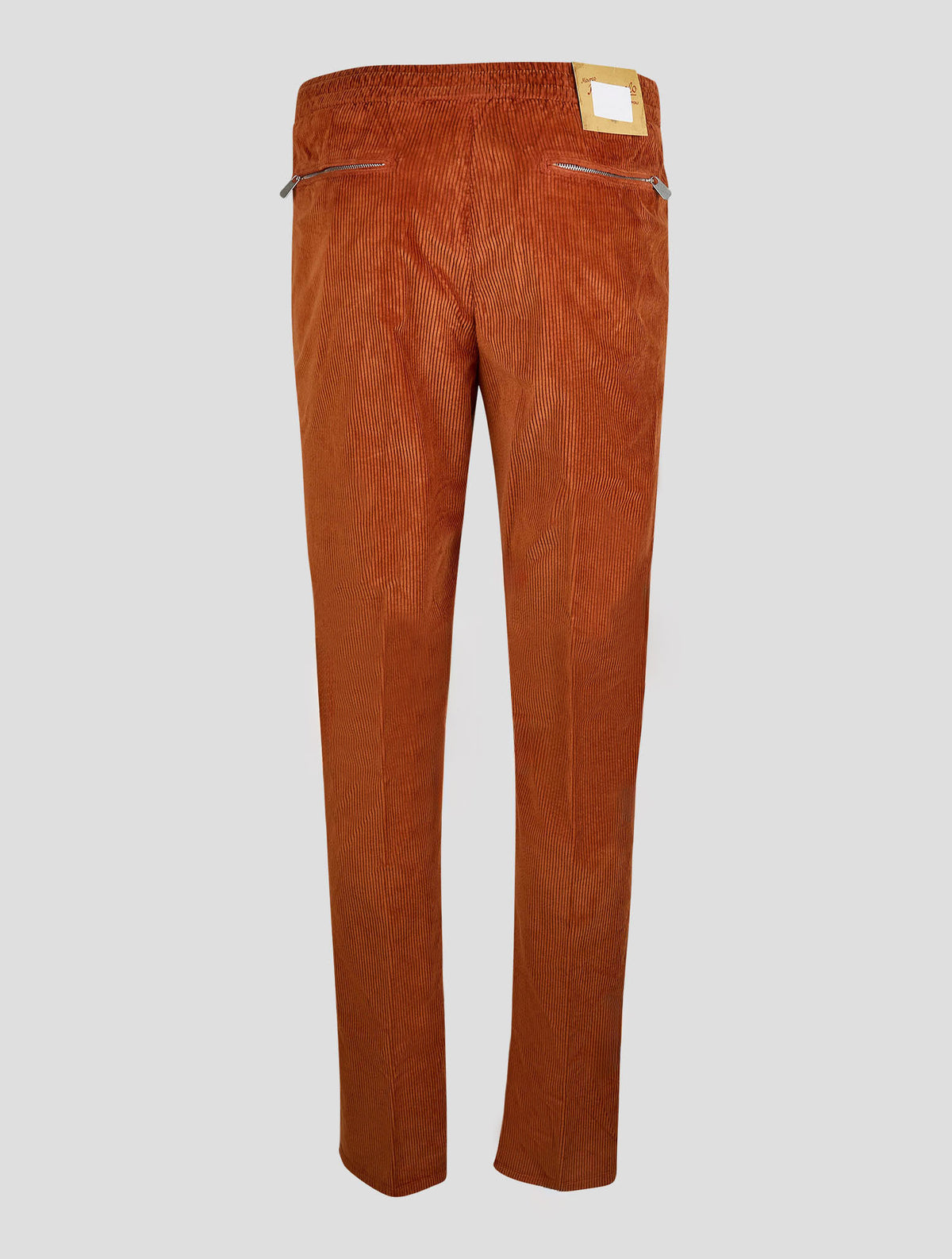 Marco Pescarolo Rust Cotton Ea Velvet Pants