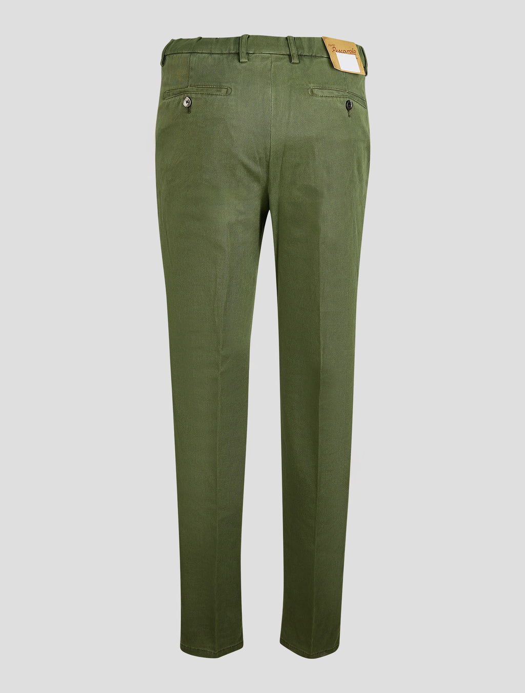 Marco Pescarolo Green Cotton Lyocell Ea Pants