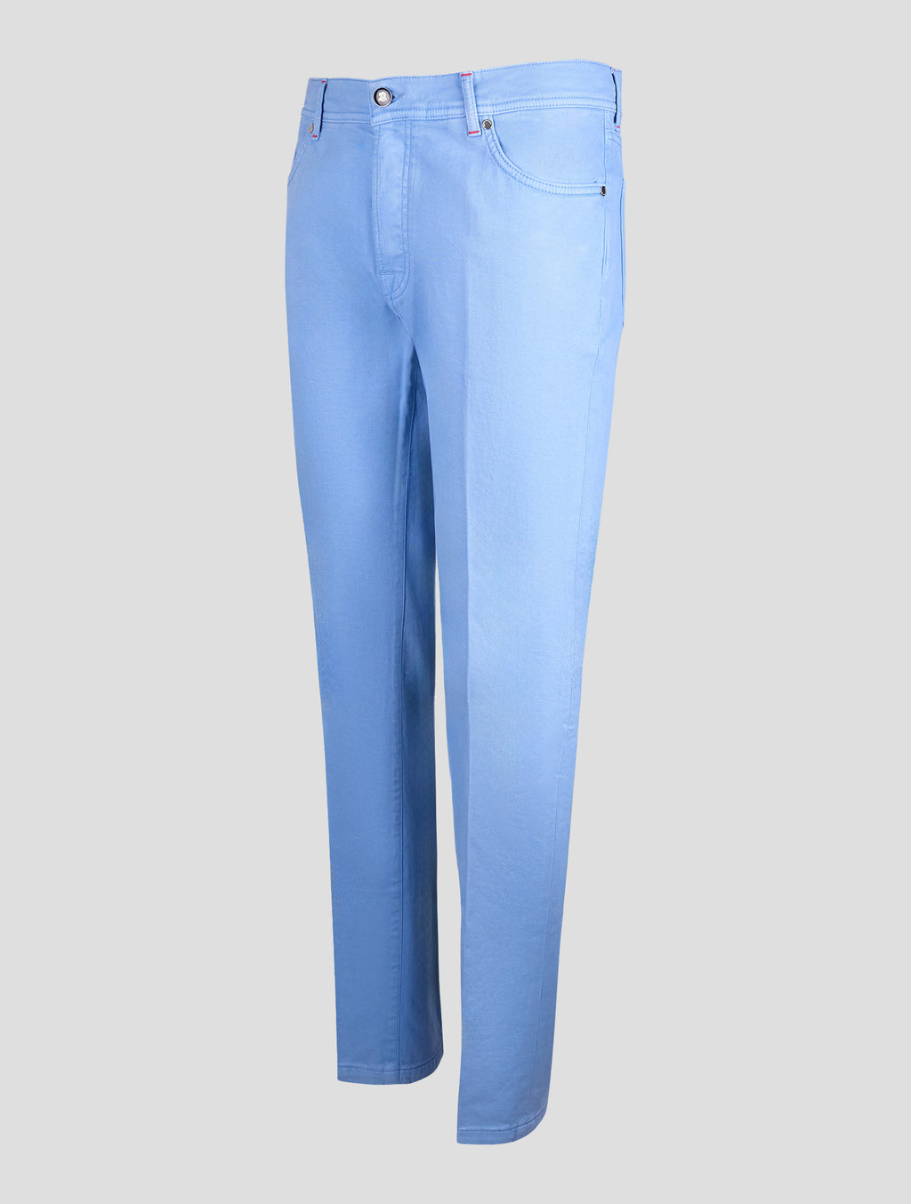 Marco Pescarolo Light Blue Cotton Cashmere Ea Jeans