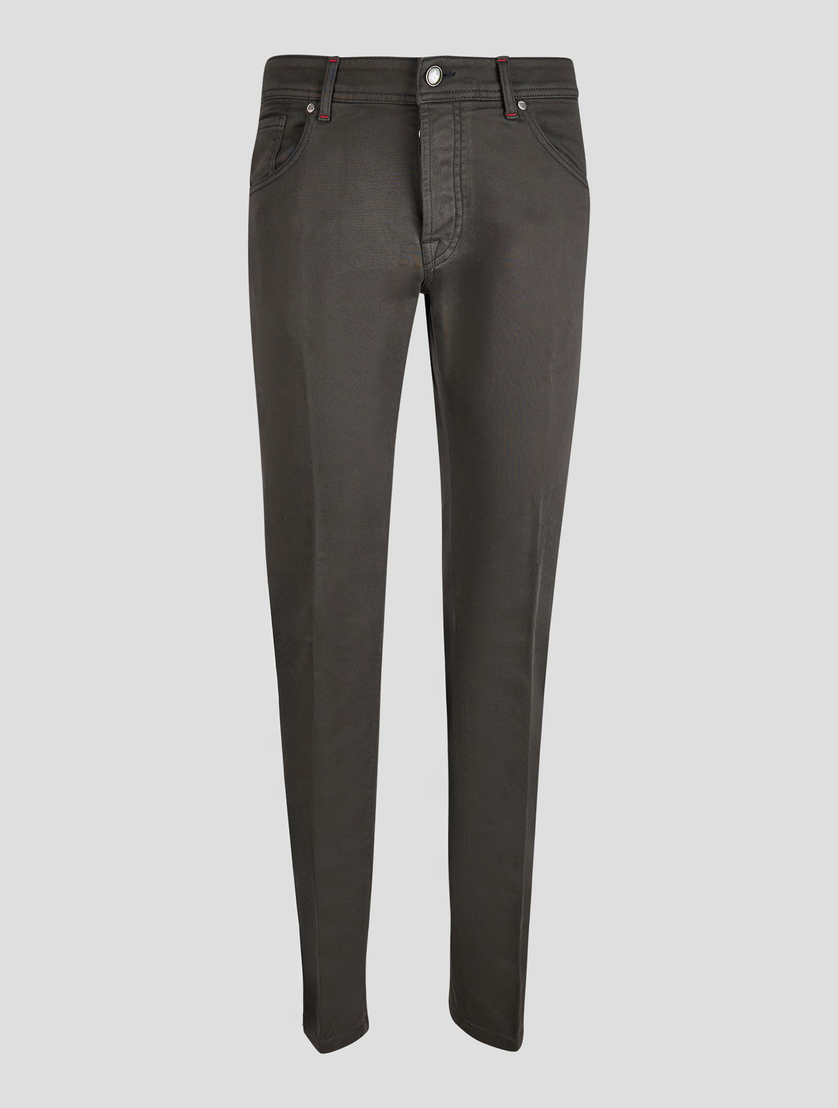Marco Pescarolo Dark Green Cotton Ea Jeans