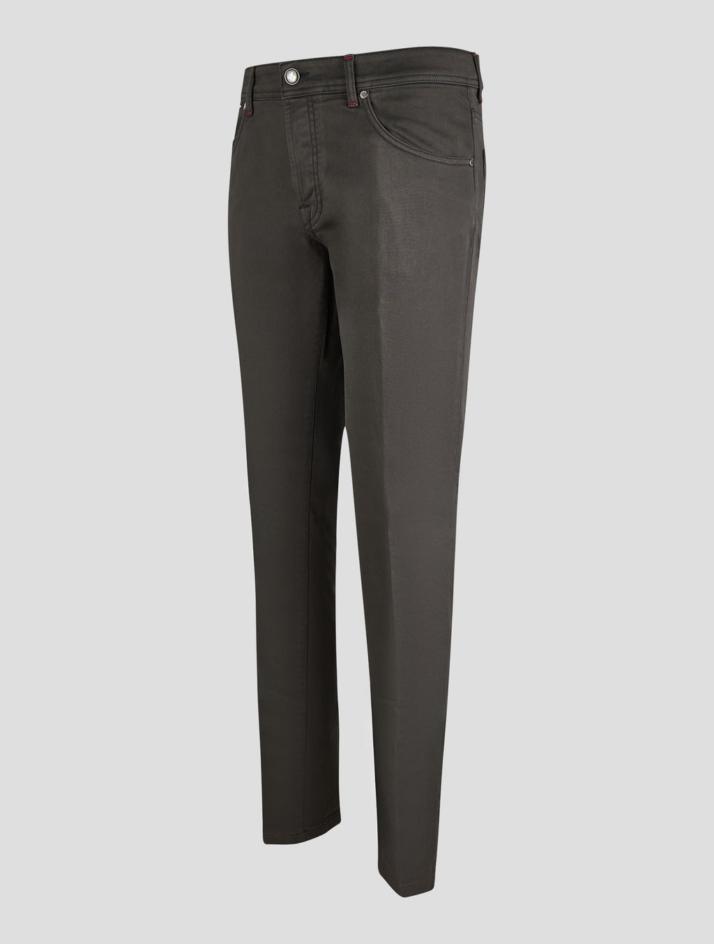 Marco Pescarolo Dark Green Cotton Ea Jeans