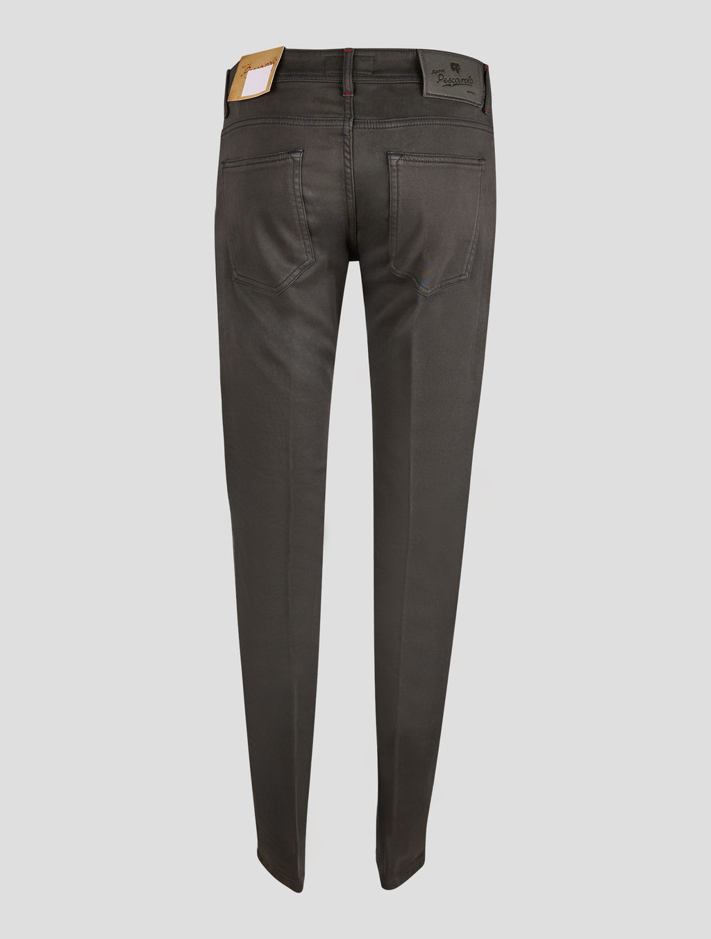 Marco Pescarolo Dark Green Cotton Ea Jeans