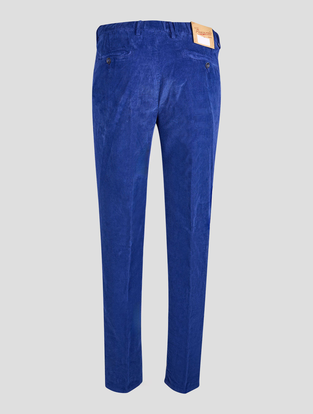 Marco Pescarolo Blue Cotton Ea Velvet Pants